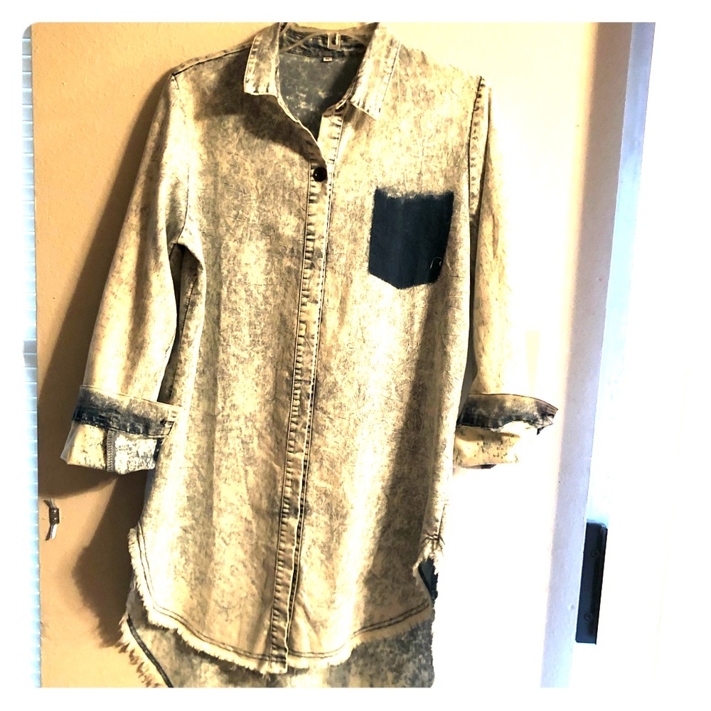 Button me up Denim Dress